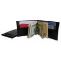 Top Grain Cowhide Single Money Clip w/ Double Card Pockets